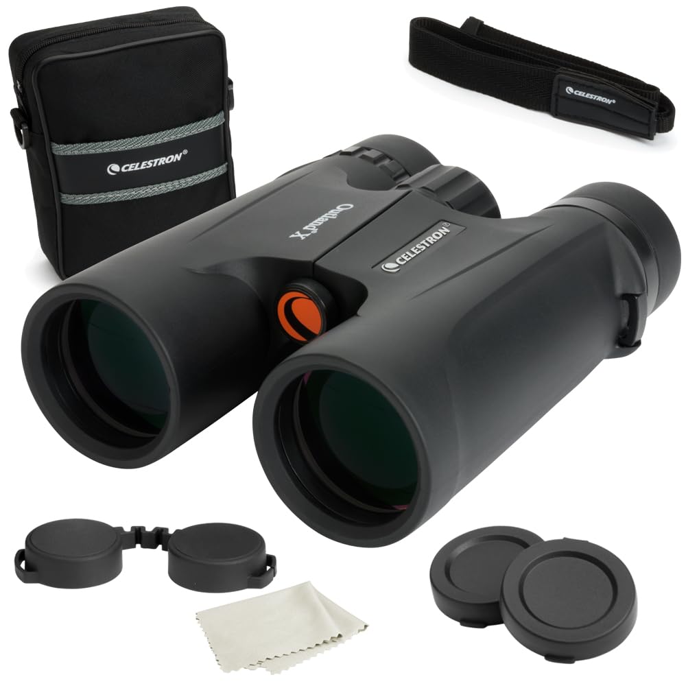 Celestron Outland X 8x42 Fernglas mit BaK-4-Prismen in Schwarz