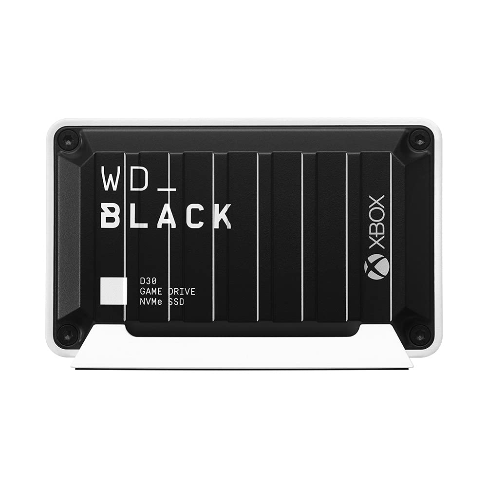 WD_BLACK D30 Game Drive SSD 2TB mit 900MB/s USB-C in Schwarz