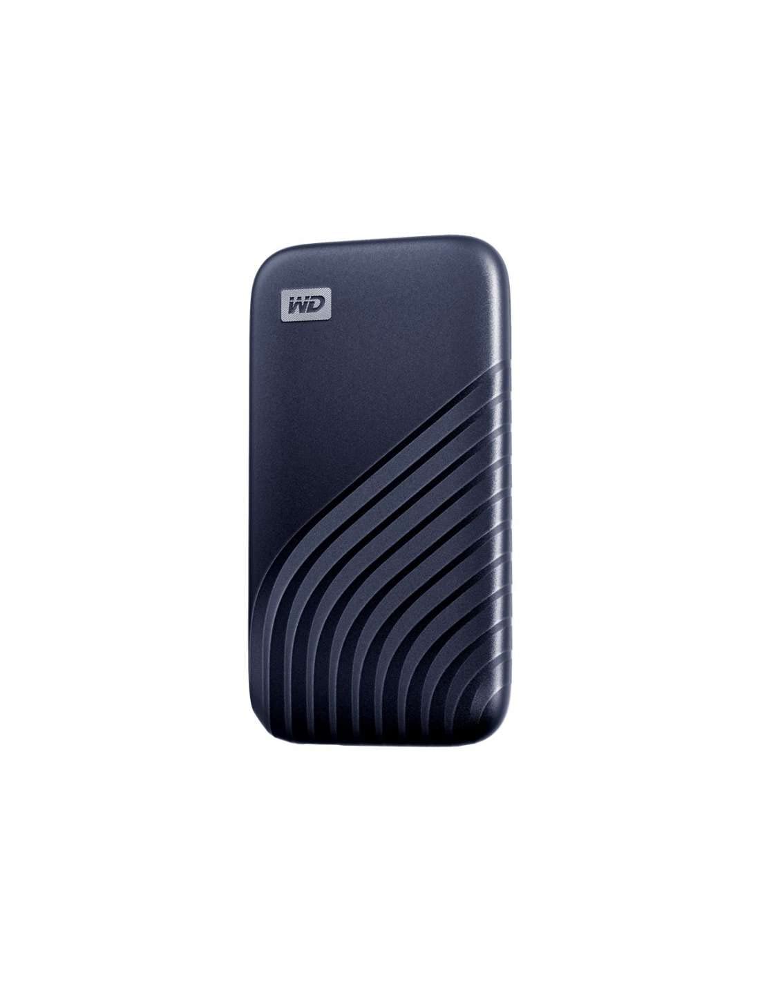 WD My Passport SSD 1TB in Mitternachtsblau mit USB-C Anschluss