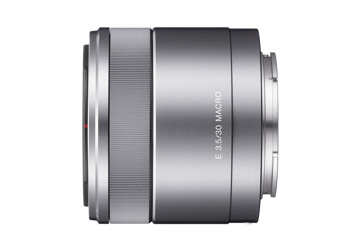 Sony SEL30M35 30mm F3.5 Makroobjektiv in Silber
