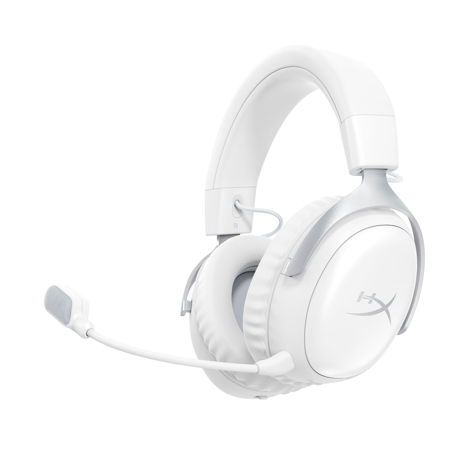 HyperX Cloud III S Wireless Gaming-Headset in Weiß mit 120h Akkulaufzeit