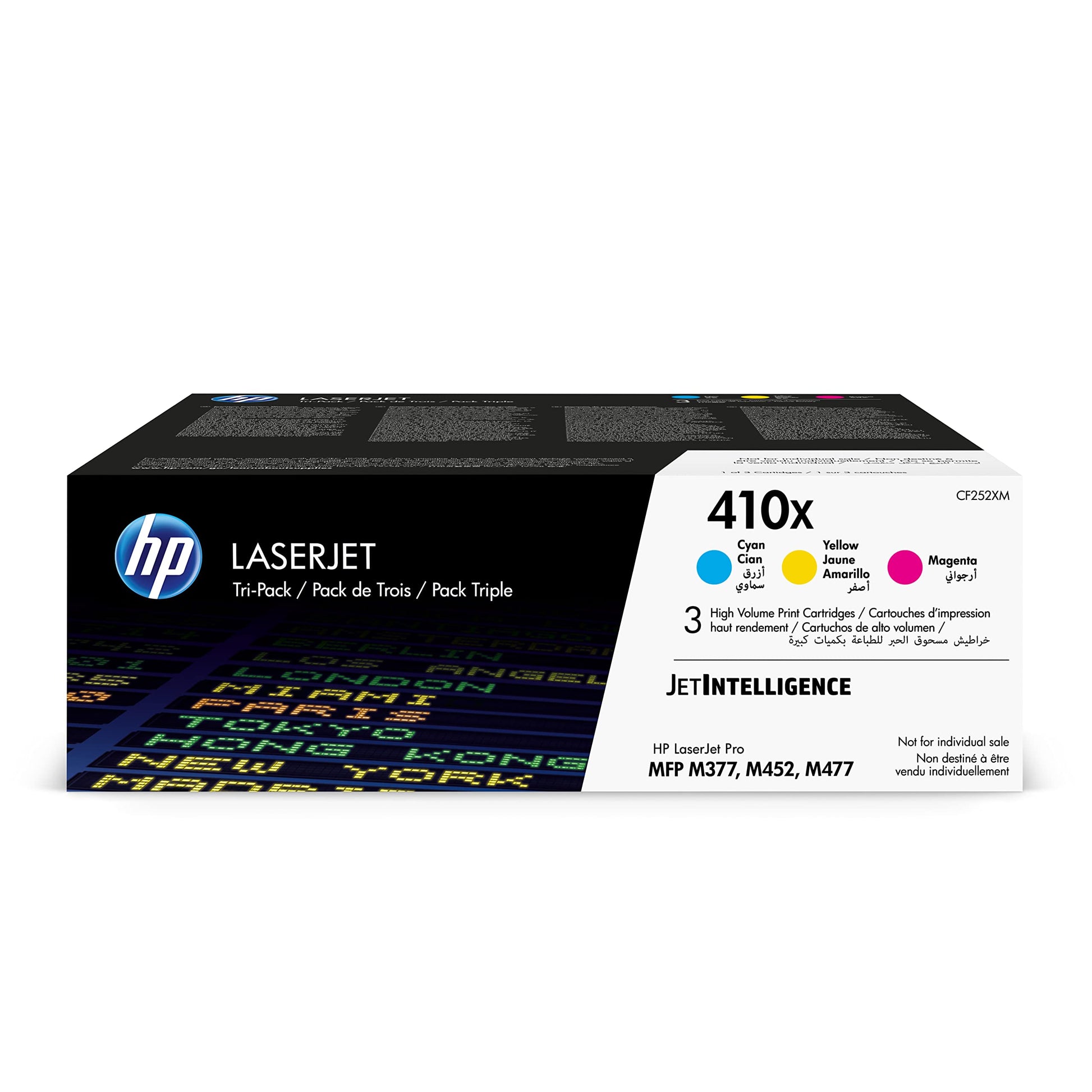 HP LaserJet Toner Multipack in Magenta, Blau und Gelb