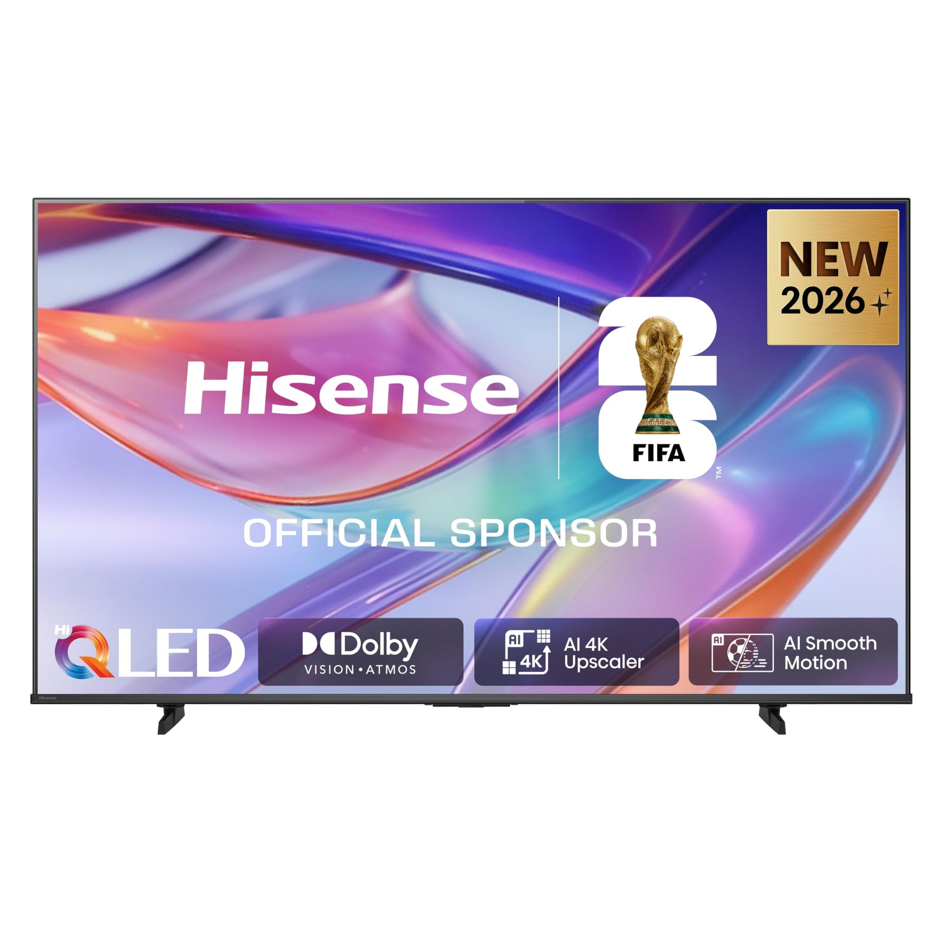 Hisense 43E7DS 43 Zoll 4K UHD QLED Smart TV mit Hi-View AI Engine