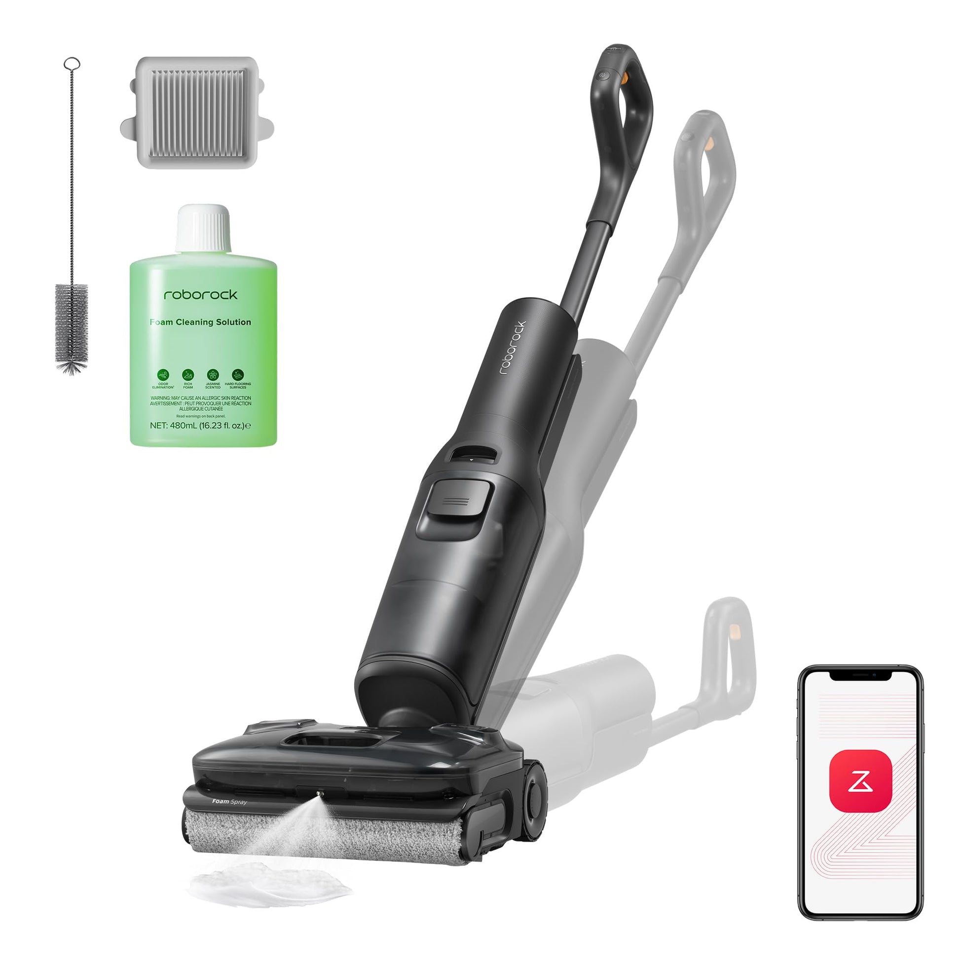 roborock F25 ACE Pro Nass-Trockensauger mit 25000Pa Saugkraft