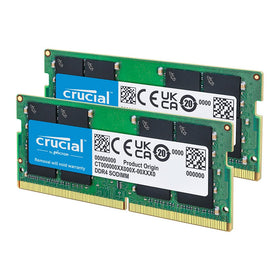 Crucial DDR4 RAM 32GB Kit 3200MHz SODIMM CL22 CT2K16G4SFRA32A
