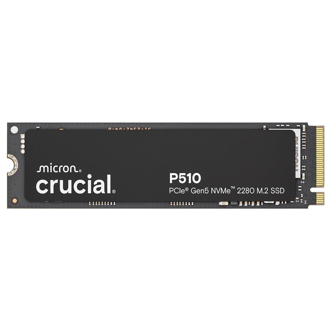 Crucial P510 SSD 2TB M.2 NVMe PCIe 5.0