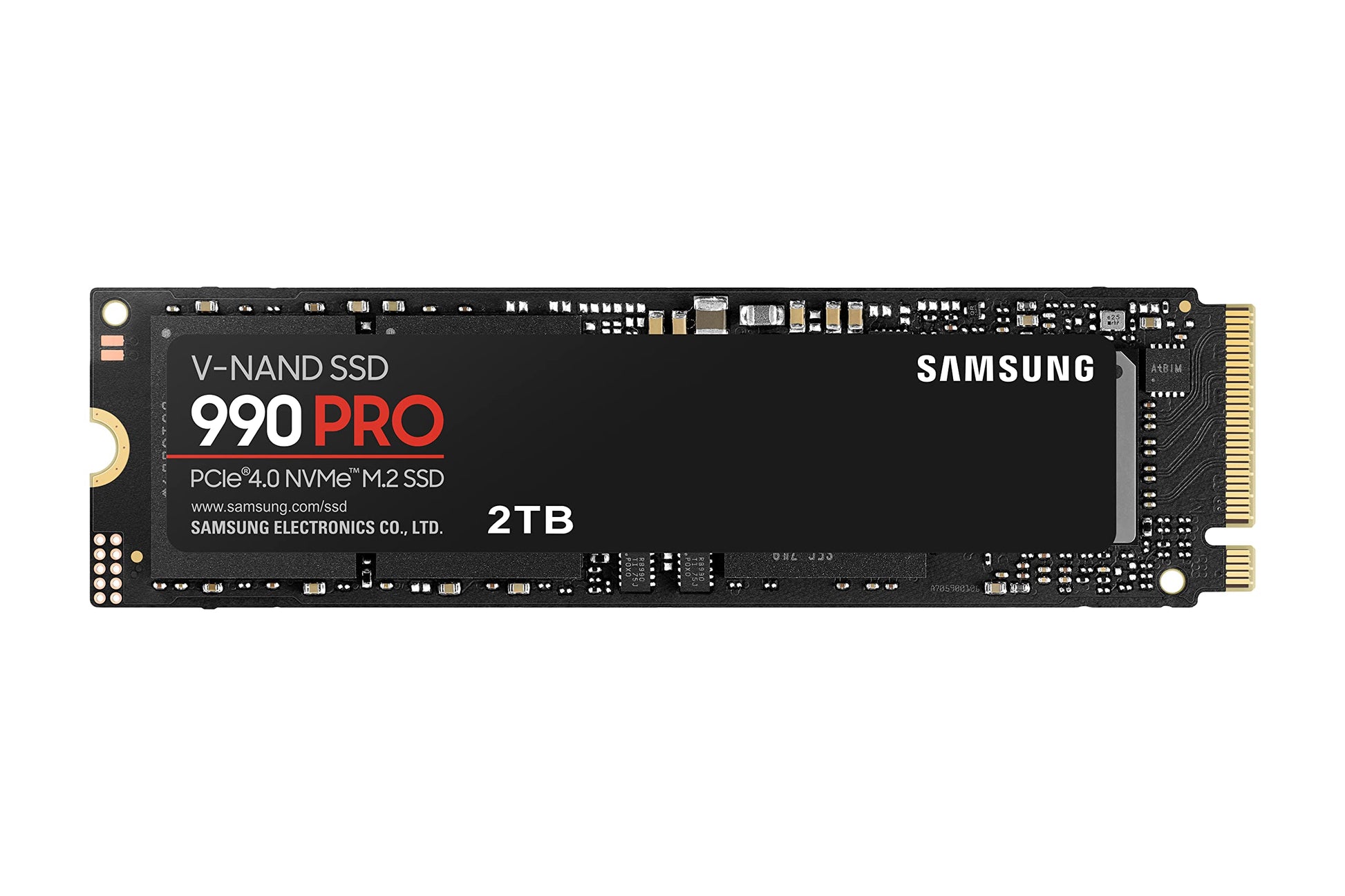 Samsung 990 PRO NVMe M.2 SSD 2 TB in Schwarz