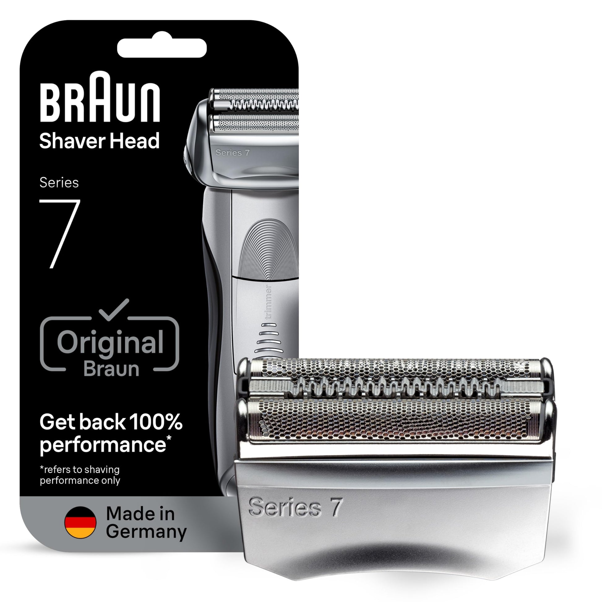 Braun Series 7 70S Scherkopfersatz für Elektrorasierer in Silber