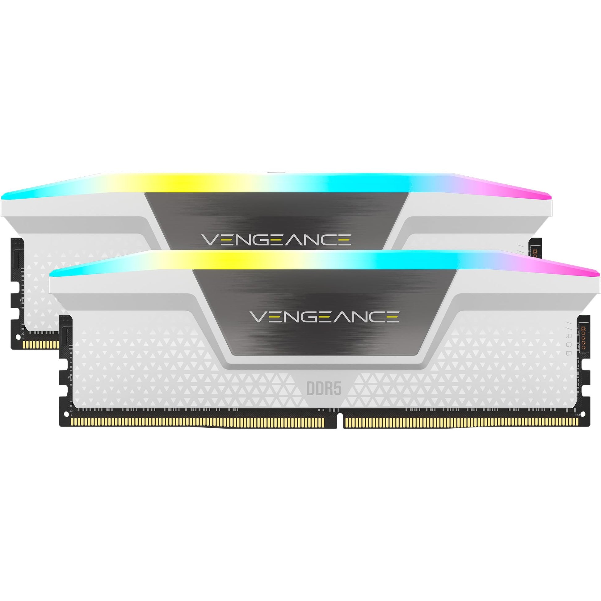 Corsair Vengeance RGB DDR5 RAM 64GB 6000MHz CL30 in Weiß
