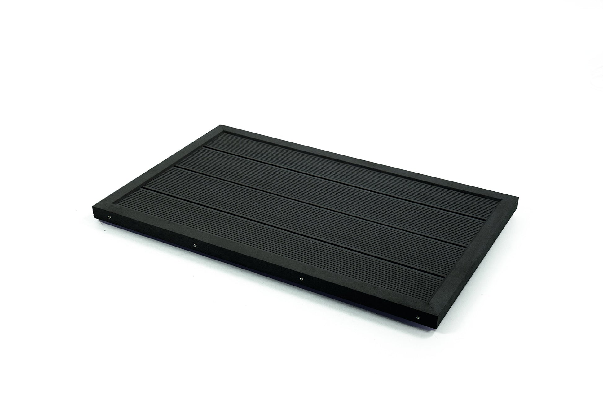 Steinbach Outdoor-Bodenelement für Leitern & Solarduschen, dunkelgrau