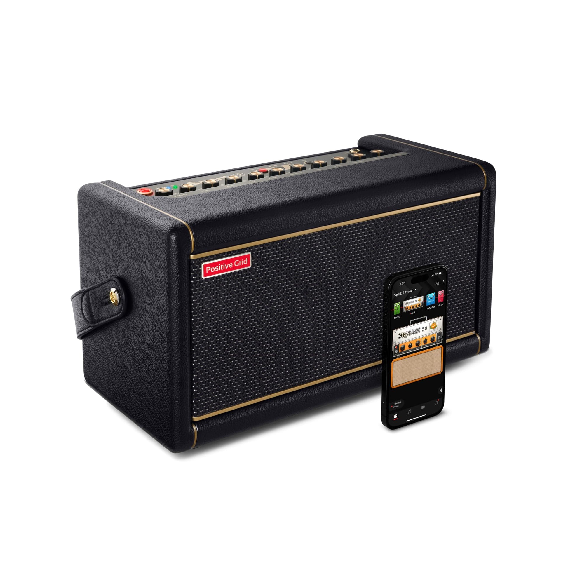 Positive Grid Spark 2 50W Smart Übungs-Verstärker mit Bluetooth
